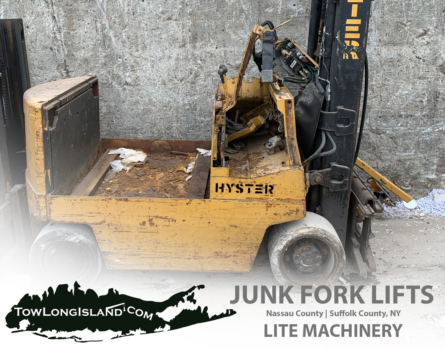 Junk Fork Lifts Photo | TowLongIsland.com